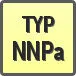 Piktogram - Typ: NNPa